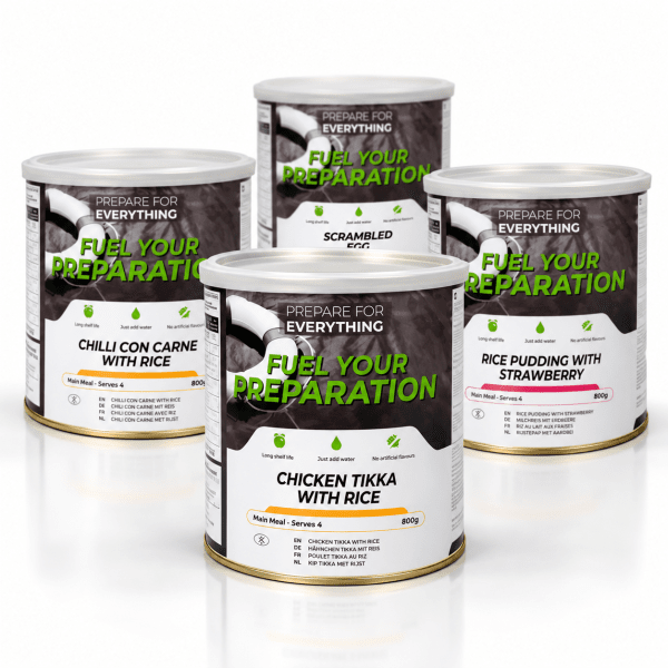 Fuel Your Preparation | Freeze Dried Food | Gluten Free | Food Ration | 2800g