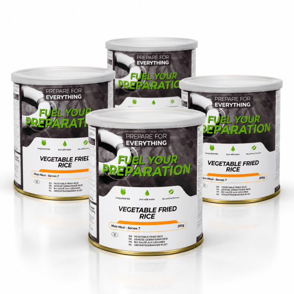 Fuel Your Preparation | Freeze-dried food | Vegetarian | Food ration | 3640g