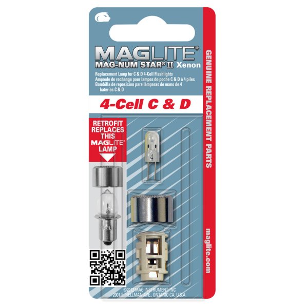 Maglite Magnum Star II bulb for 4 D/C cell