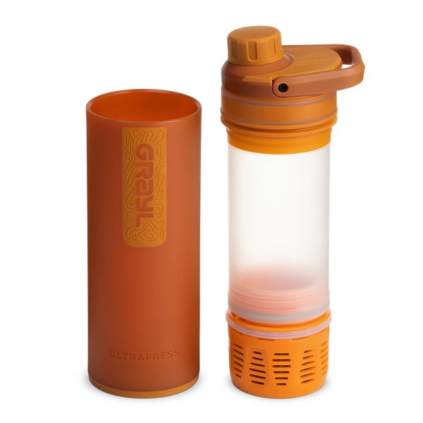 Grayl UltraPress Purifier Bottle Mojave Redrock | Water Filters