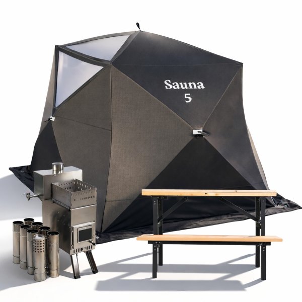 Sauna tent Sauna 5 Complete