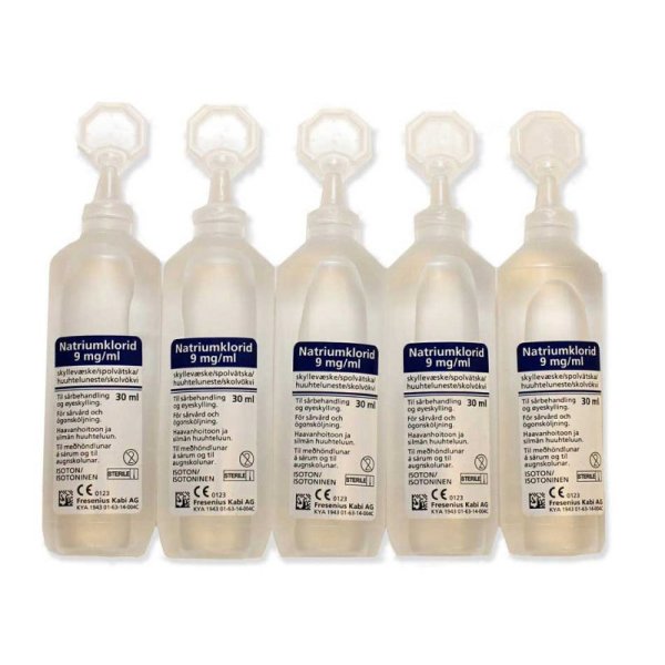 Sodium chloride 30 ml | 5-pack