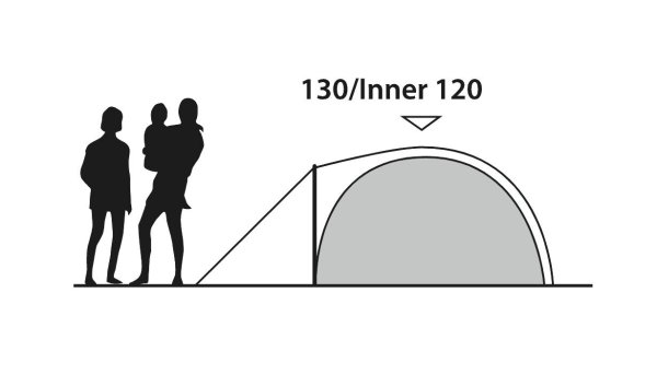 Outwell Cloud 3 | Tent | 3 people