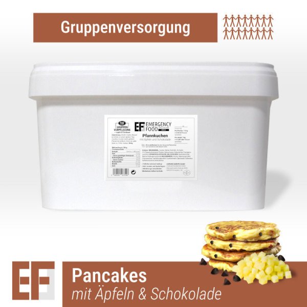 Convar Emergency Food | Pancake with Apples and Chocolate | Freeze-dried food | 5500g