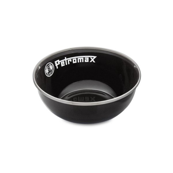 Petromax Enamel Bowls 600ml 2 pcs Black
