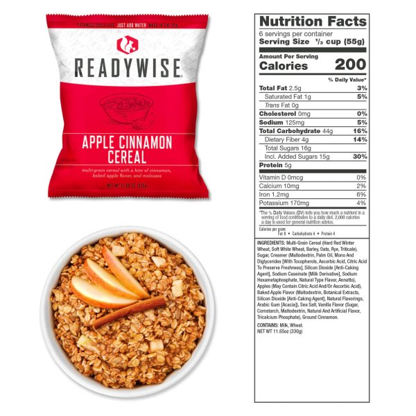 ReadyWise 28 Serving Drybag | Freeze-dried food | 1149g