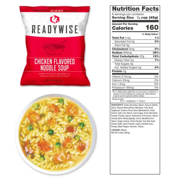ReadyWise 28 Serving Drybag | Freeze-dried food | 1149g