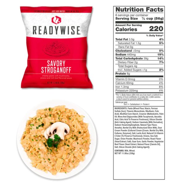 ReadyWise 28 Serving Drybag | Freeze-dried food | 1149g
