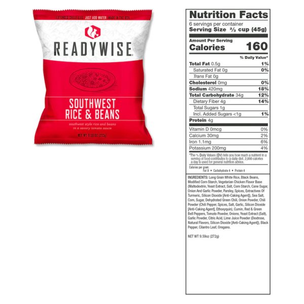 ReadyWise 28 Serving Drybag | Freeze-dried food | 1149g