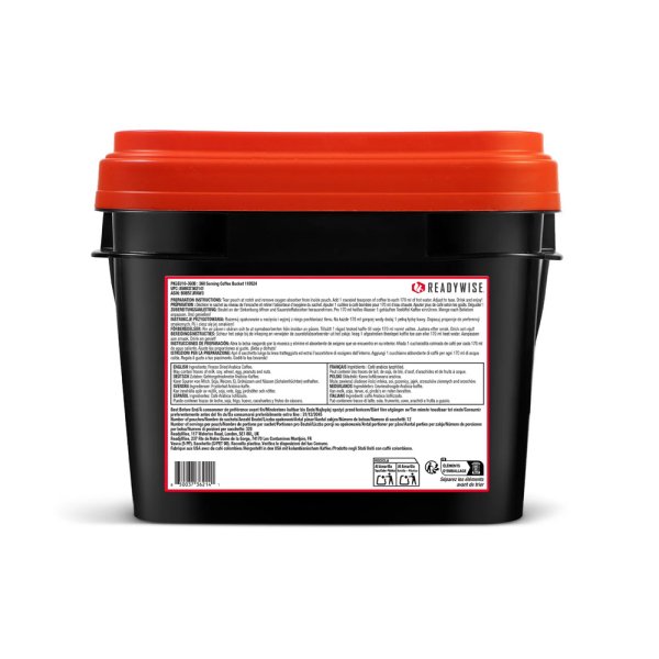 Readywise Coffee | 360 Portions | Long shelf life | 680g