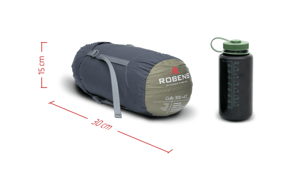 Robens Gully 300 +4°C Long | Sleeping Bag | Summer