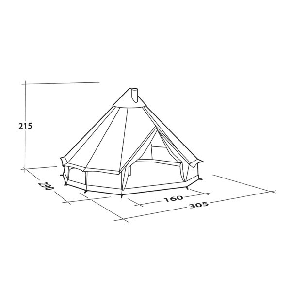 Robens Klondike S | Tent cabin | 4 persons