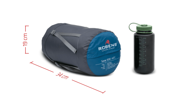 Robens Serac 600 -14°C Regular | Sleeping Bag | Spring, Fall, Winter