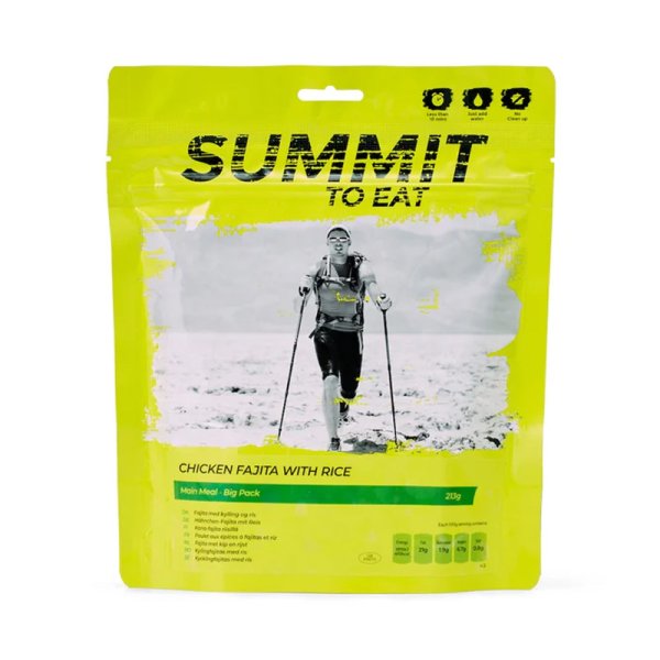 Summit To Eat | Chicken Fajita with Rice | Freeze Dried Food | 213g