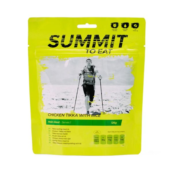 Summit To Eat | Chicken Tikka with Rice | Freeze Dried Food | 126g