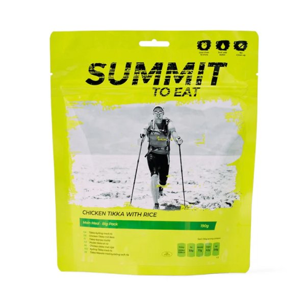Summit To Eat | Chicken Tikka with Rice | Freeze Dried Food | 190g
