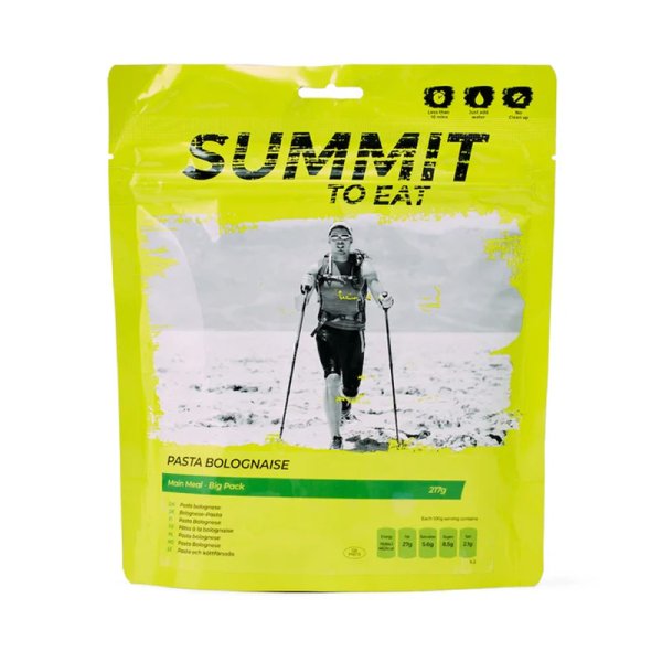 Summit To Eat | Pasta Bolognaise | Freeze-dried food | 186g