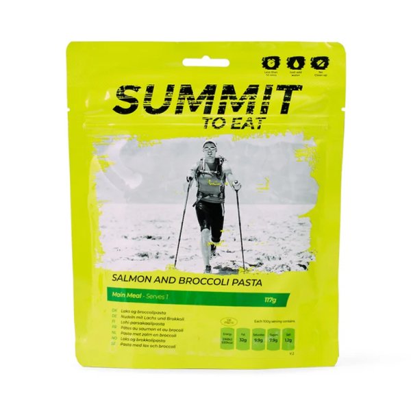 Summit To Eat | Salmon and Broccoli Pasta | Freeze Dried Food | 117g