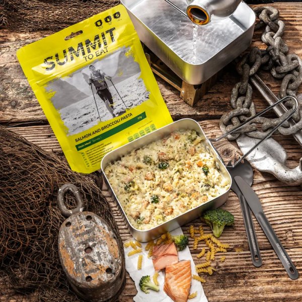 Summit To Eat | Salmon and Broccoli Pasta | Freeze Dried Food | 117g