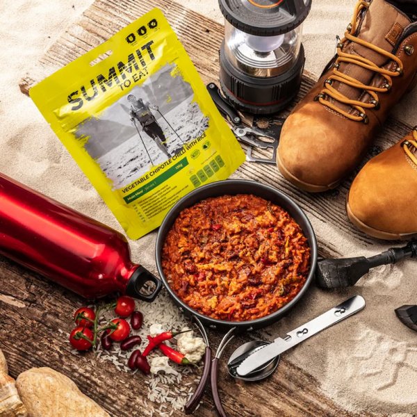 Summit To Eat | Vegetable Chipotle Chilli with Rice | Freeze Dried Food | 136g