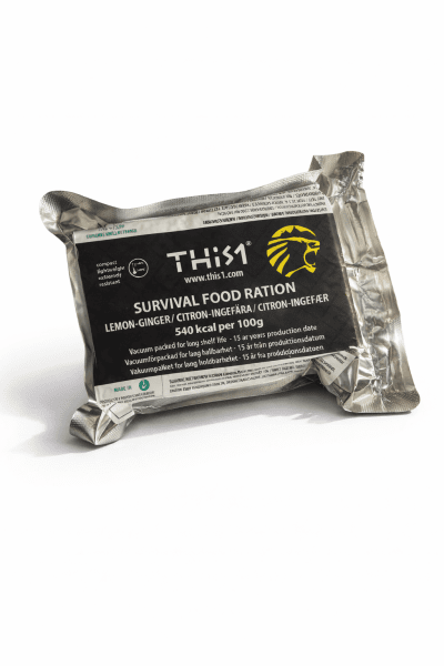 This-1 | Survival Bar | Lemon-ginger | Long Shelf Life | 100g