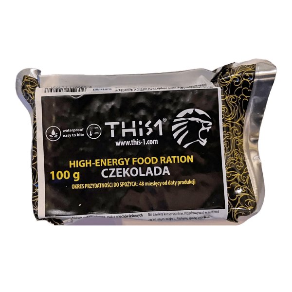This-1 | Survival Bar | Chocolate 100g | Long Shelf Life | 100g